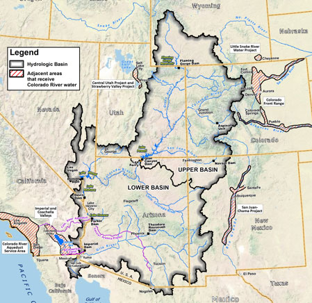 Detailed Colorado Basin Map